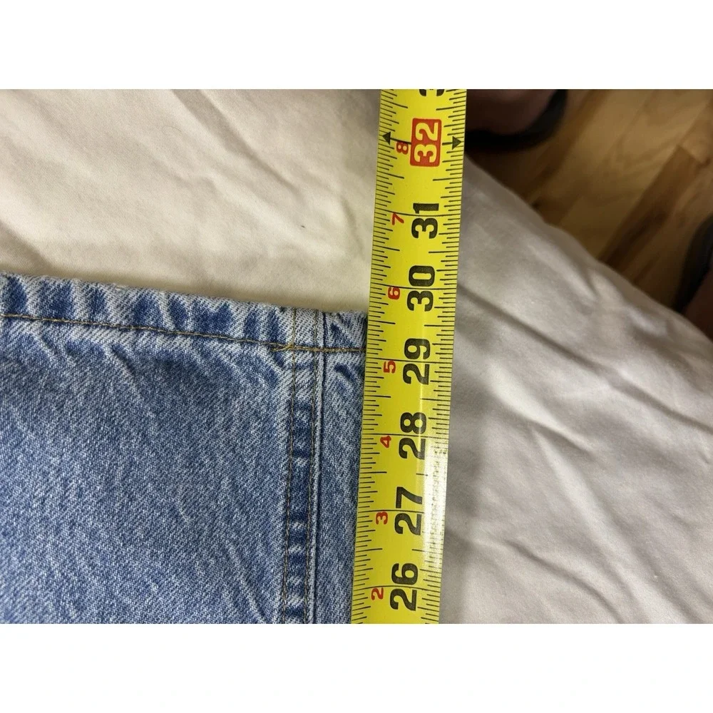 Carhartt B18-DST Jeans Size 40x30 Blue Traditional Fit Denim Workwear Pants